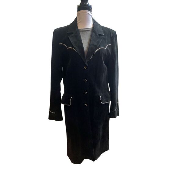 Cripple Creek Long Duster Leather Jacket